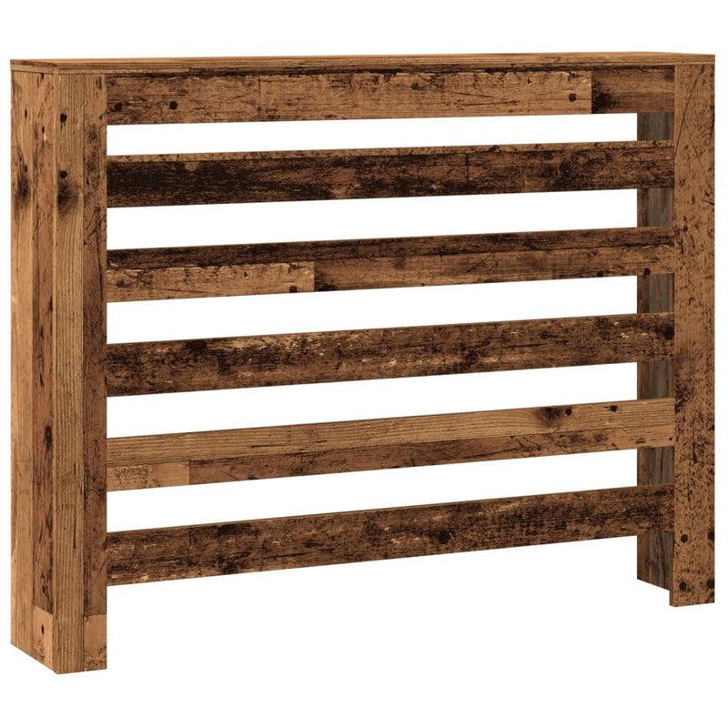 Capac pentru radiator Lemn vechi 104 x 20 x 82 cm
