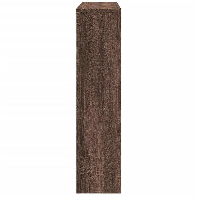 Capac pentru radiator Stejar maro 149 x 20 x 82 cm