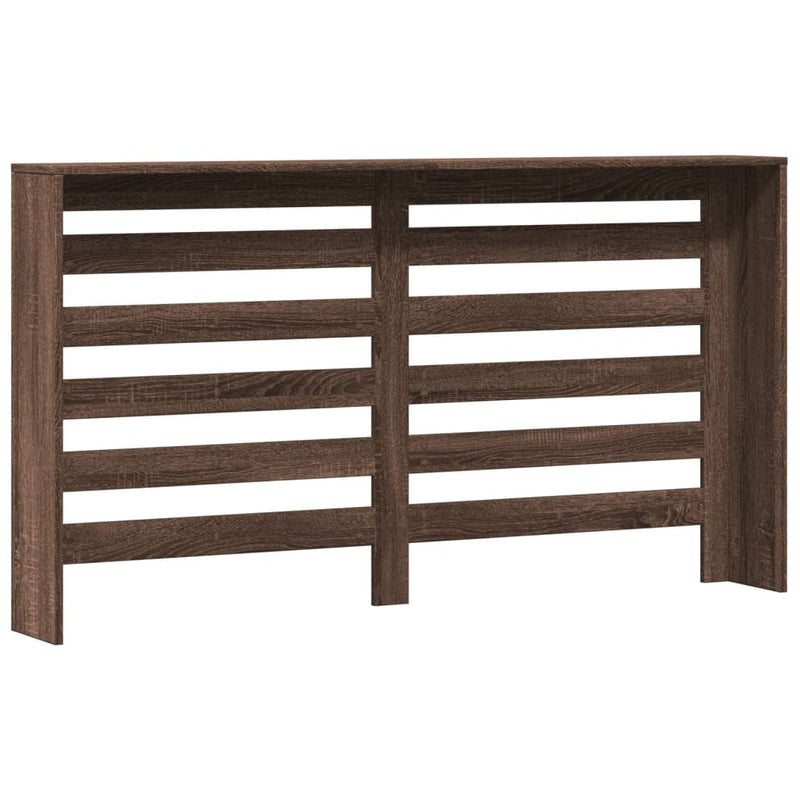 Capac pentru radiator Stejar maro 149 x 20 x 82 cm