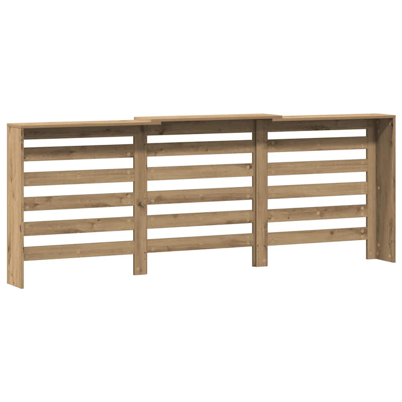 Capac pentru radiator Stejar 205 x 21,5 x 83,5 cm