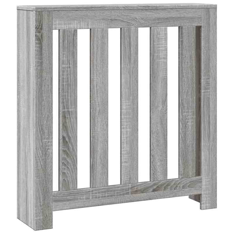 Capac pentru radiator Sonoma gri 78 x 20 x 82 cm Lemn prelucrat