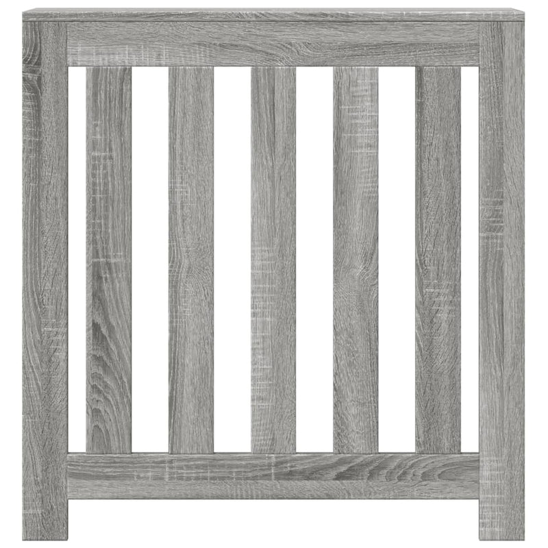 Capac pentru radiator Sonoma gri 78 x 20 x 82 cm Lemn prelucrat