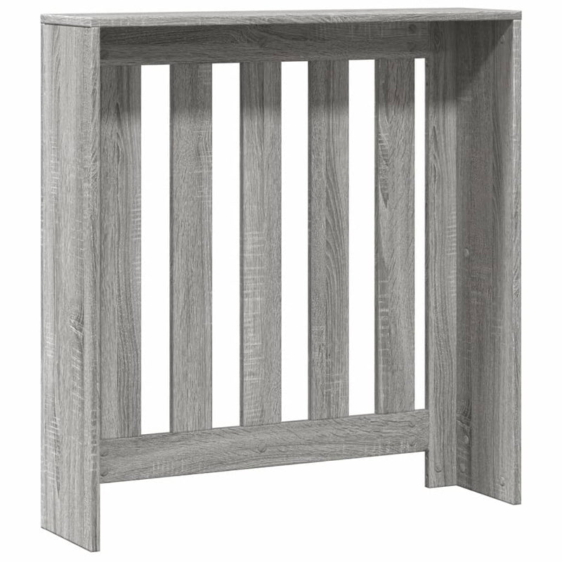 Capac pentru radiator Sonoma gri 78 x 20 x 82 cm Lemn prelucrat