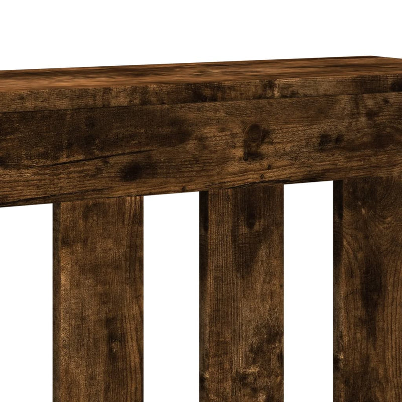 Capac pentru radiator Stejar fumuriu Lemn prelucrat
