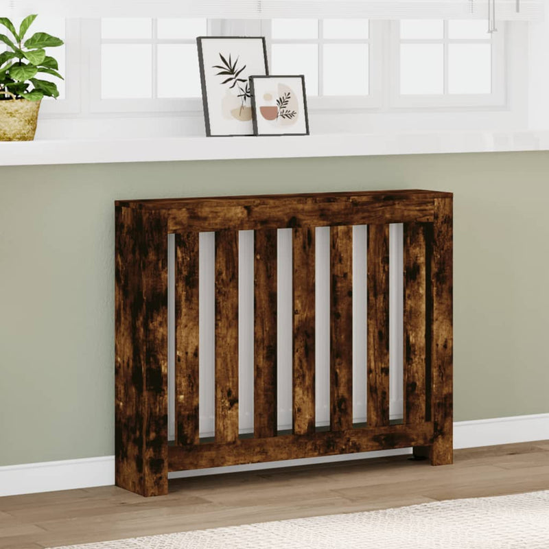 Capac pentru radiator Stejar fumuriu Lemn prelucrat