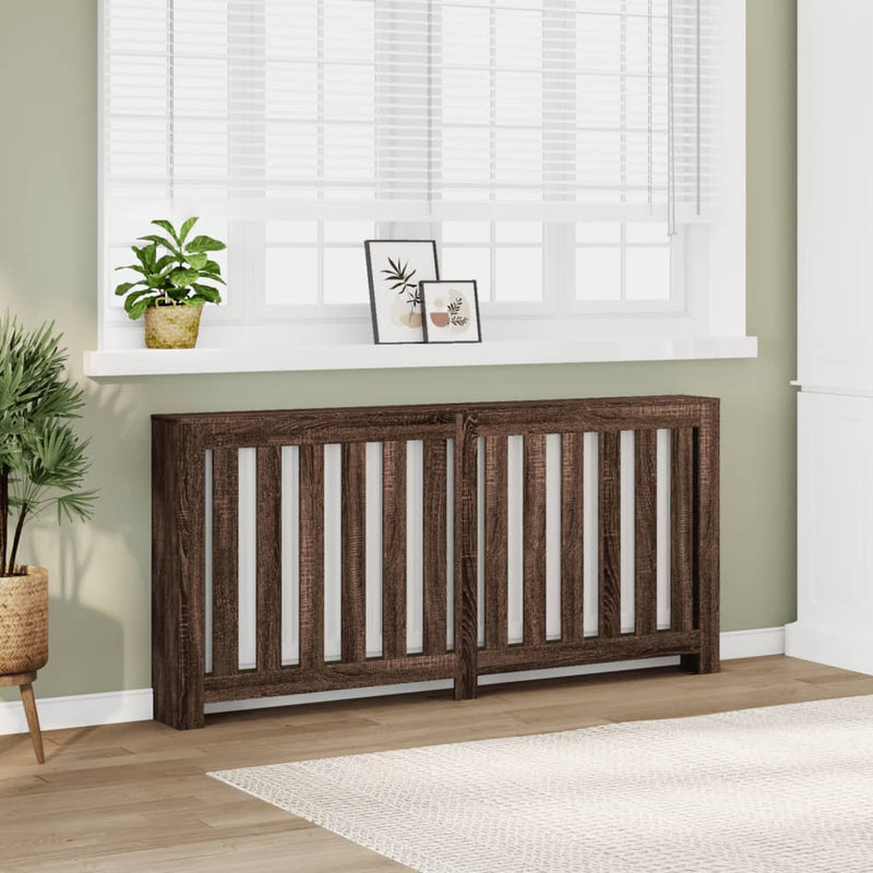 Capac pentru radiator Stejar maro Lemn prelucrat
