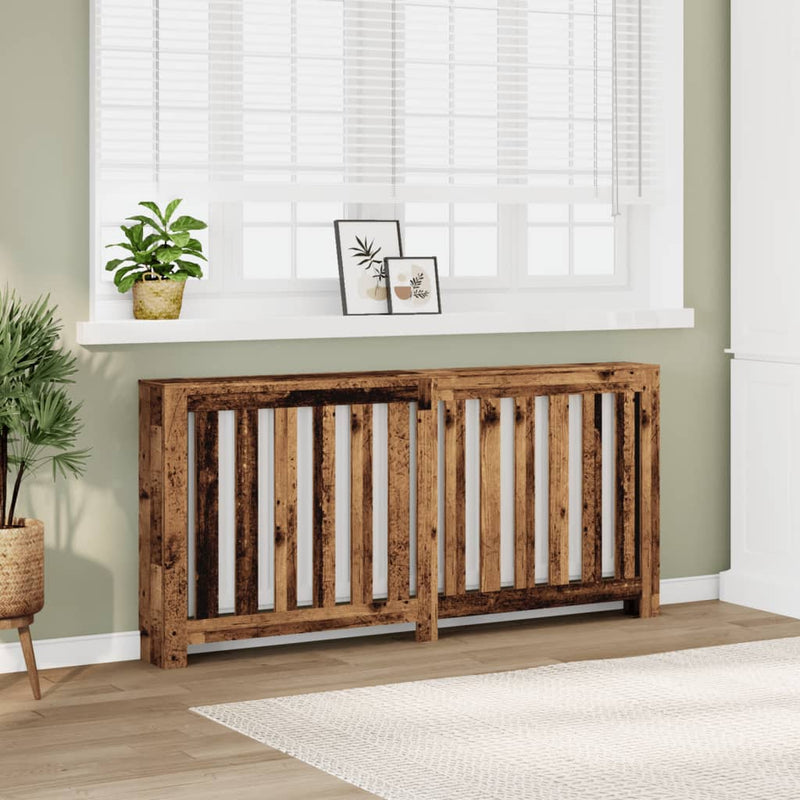 Capac pentru radiator Lemn vechi 175 x 20 x 82 cm