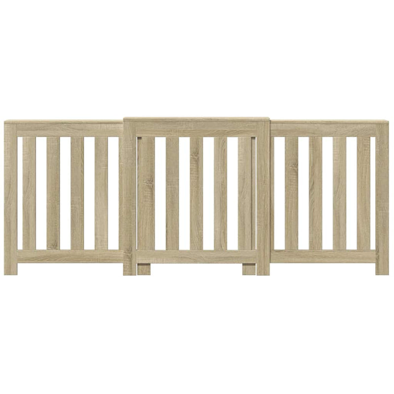 Capac pentru radiator Stejar Sonoma 205 x 21,5 x 83,5 cm