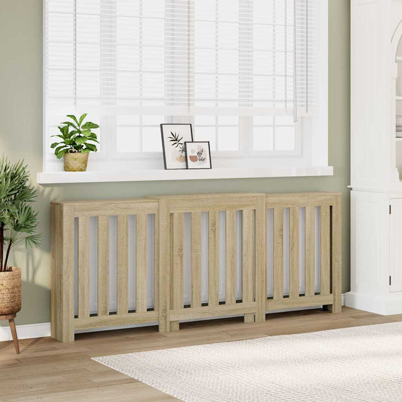 Capac pentru radiator Stejar Sonoma 205 x 21,5 x 83,5 cm