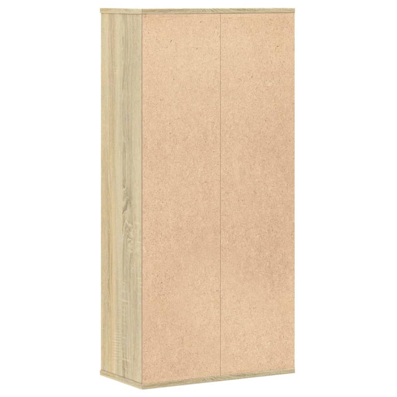 Bibliotecă, stejar sonoma, 50x25x105 cm, lemn prelucrat