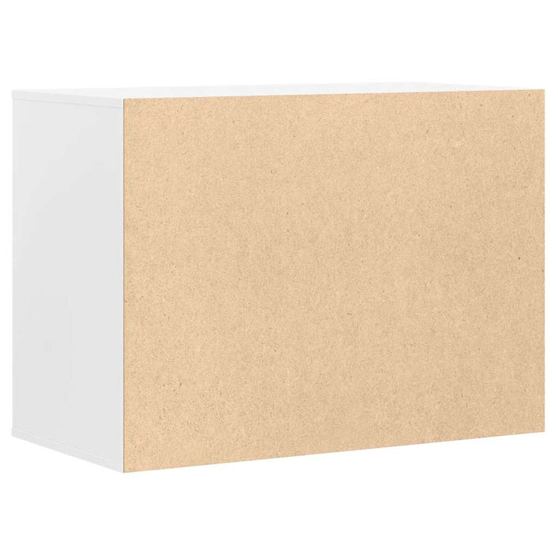 Dulap colț cu sertare alb 80x41x58 cm lemn prelucrat