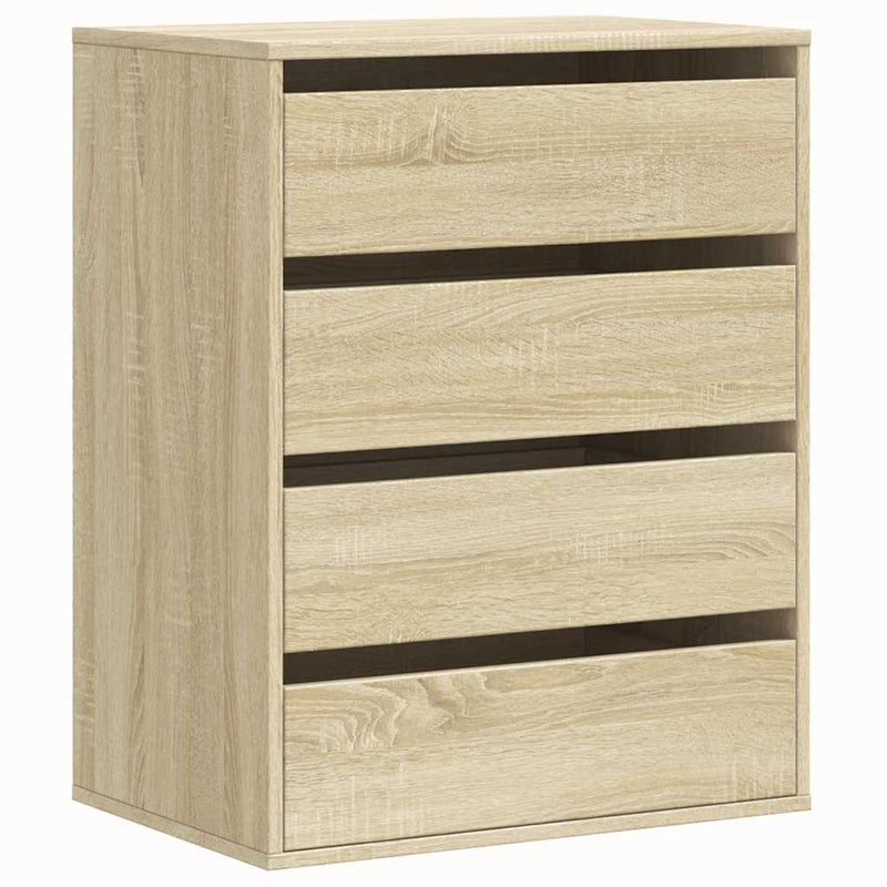 Dulap colț cu sertare stejar sonoma 60x41x76 cm lemn prelucrat