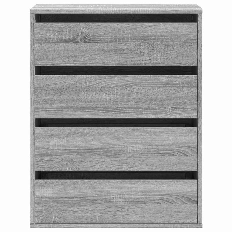 Dulap colț cu sertare sonoma gri 60x41x76 cm lemn prelucrat
