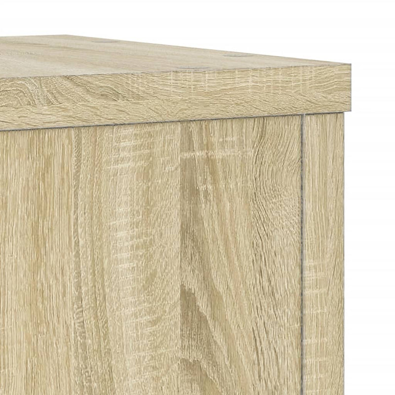 Suport pentru plante 2 buc. Stejar Sonoma 25 x 25 x 80 cm