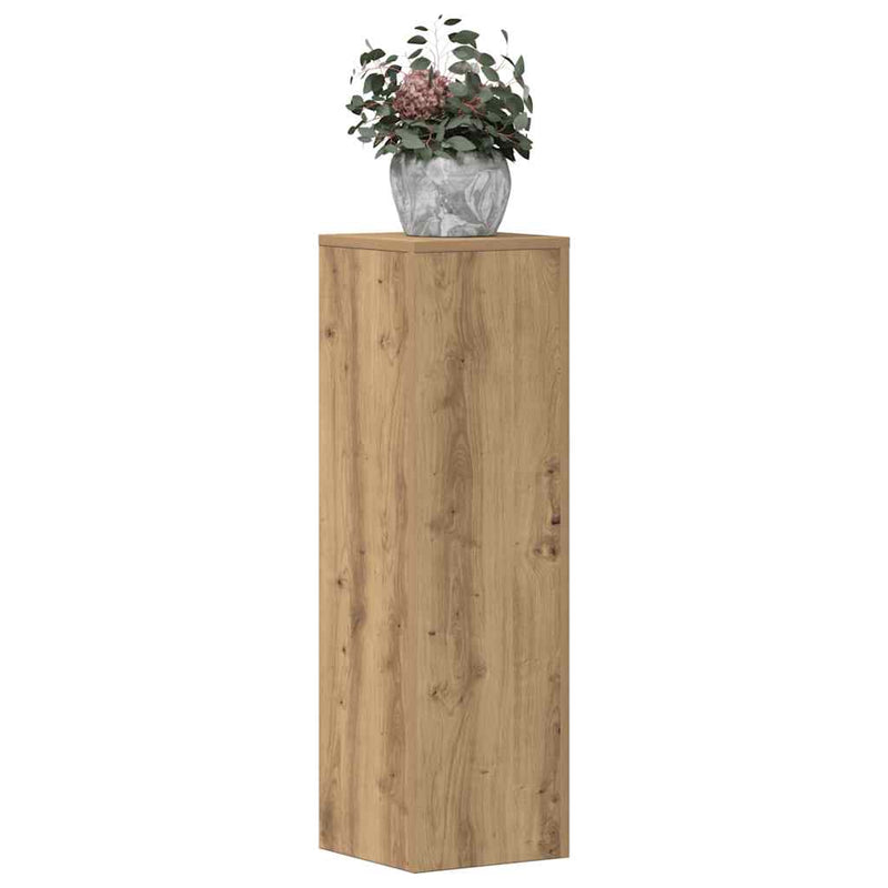 Suport pentru plante 2 buc. Stejar 25 x 25 x 80 cm