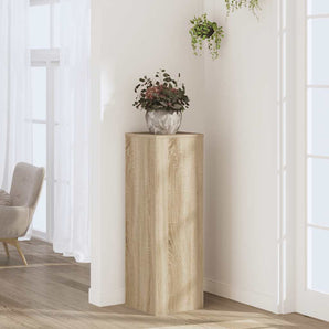Suport de plante, stejar sonoma, 33x33x100 cm, lemn prelucrat