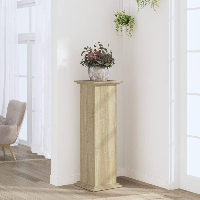 Suport pentru plante Stejar Sonoma 33 x 33 x 100 cm