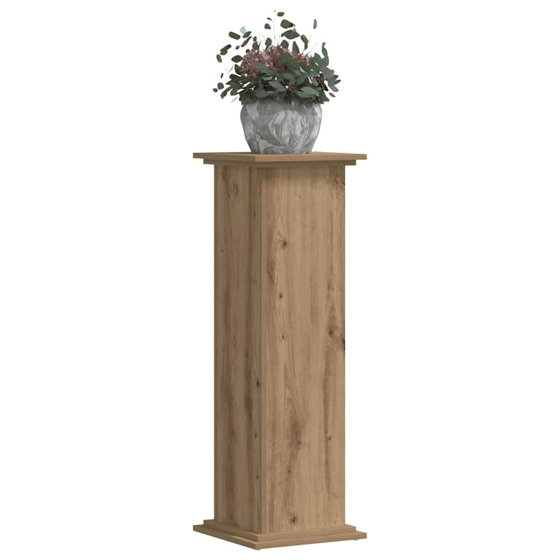 Suport pentru plante Stejar 33 x 33 x 100 cm Lemn prelucrat