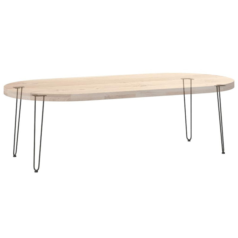 picioare tip ac de păr pentru masă consolă, antracit, 72 cm, oțel masiv, 4 buc.
