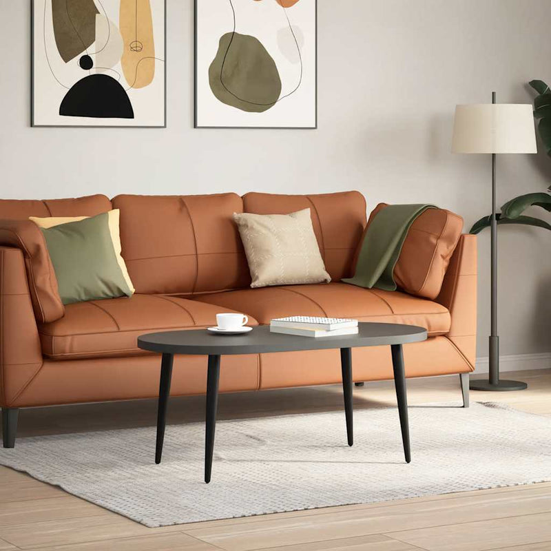 Picioare pentru măsuță de cafea, formă conică, 4 buc., negru, 30-31 cm, oțel