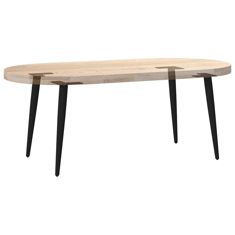 Picioare pentru măsuță de cafea, formă conică, 4 buc., negru, 30-31 cm, oțel