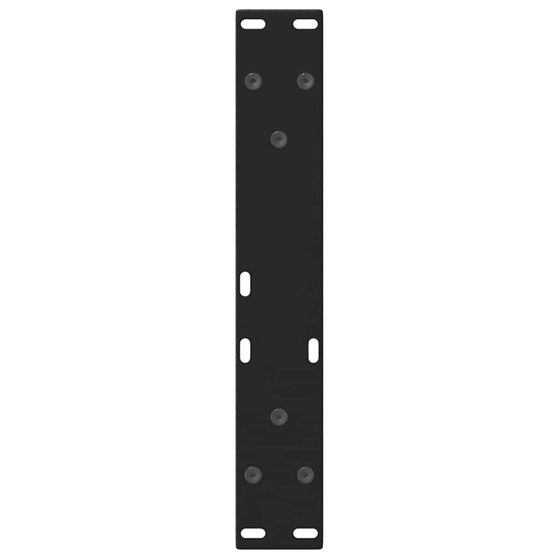 Picioare pentru măsuță de cafea în formă de V, 2 buc., negru, 40x(30-31,3) cm, oțel
