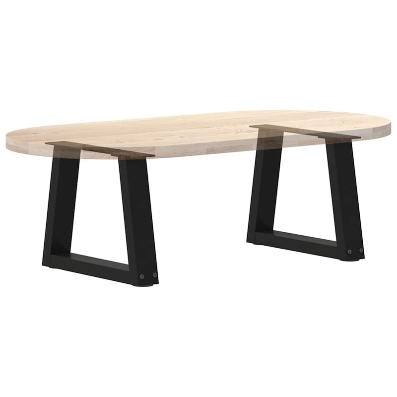 Picioare pentru măsuță de cafea în formă de V, 2 buc., negru, 40x(30-31,3) cm, oțel