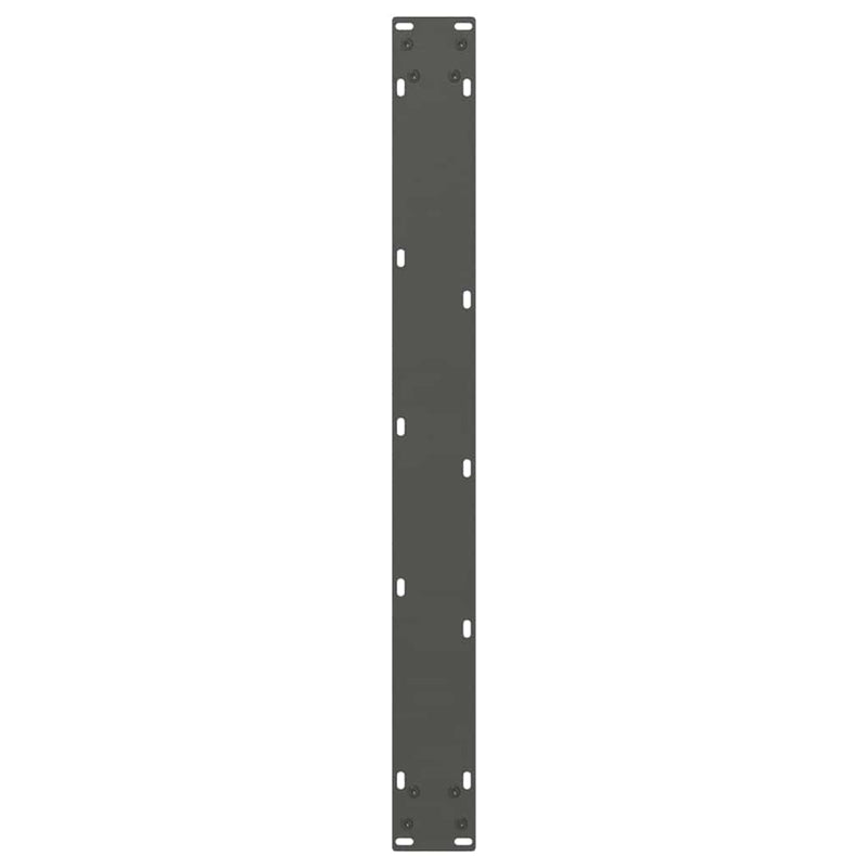 Picioare de masă în formă de V, 2 buc., antracit, 80x(72-73,3) cm, oțel