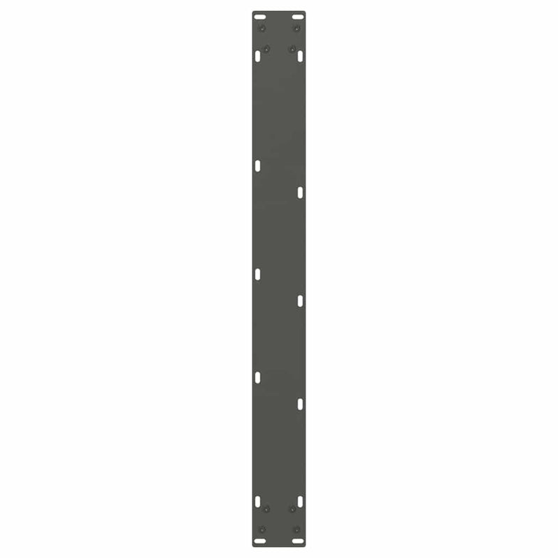 Picioare de masă în formă de V, 3 buc., antracit, 70x(72-73,3) cm, oțel
