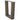 Picioare pentru măsuță de cafea în formă de V, 2 buc., oțel natural, 40x(30-31,3) cm