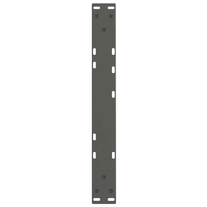 Picioare pentru măsuță de cafea în formă de V, 2 buc., antracit, 50x(30-31,3) cm, oțel