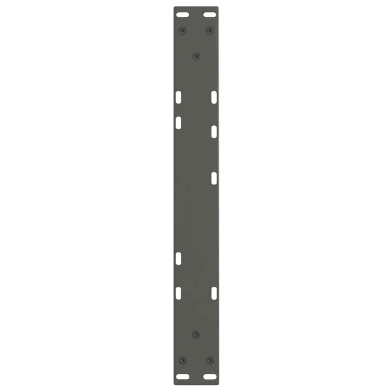 Picioare pentru măsuță de cafea în formă de V, 2 buc., antracit, 60x(30-31,3) cm, oțel