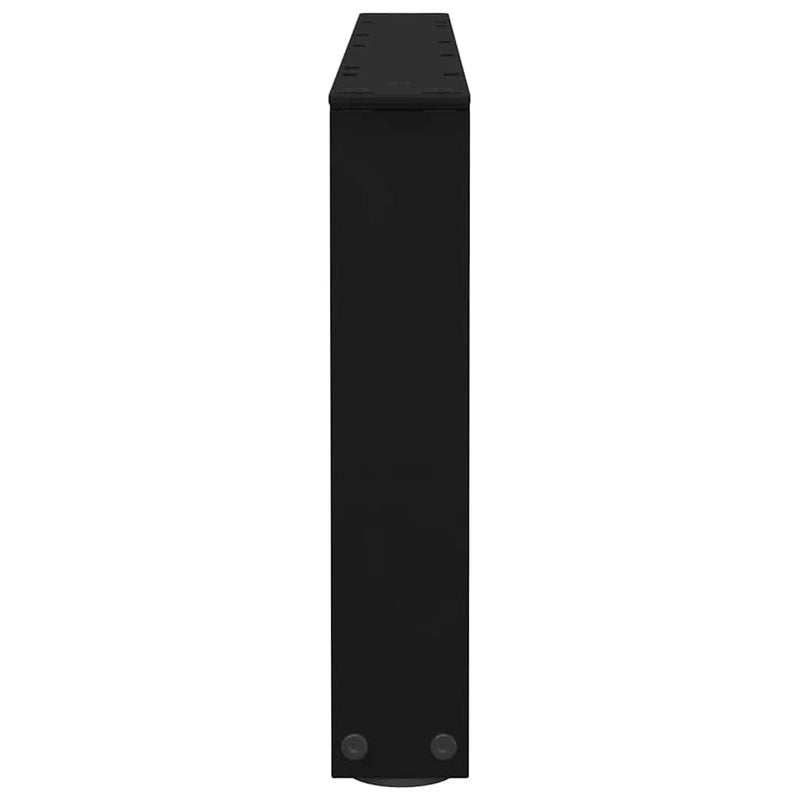 Picioare pentru măsuță de cafea în formă de V, 2 buc., negru, 70x(30-31,3) cm, oțel