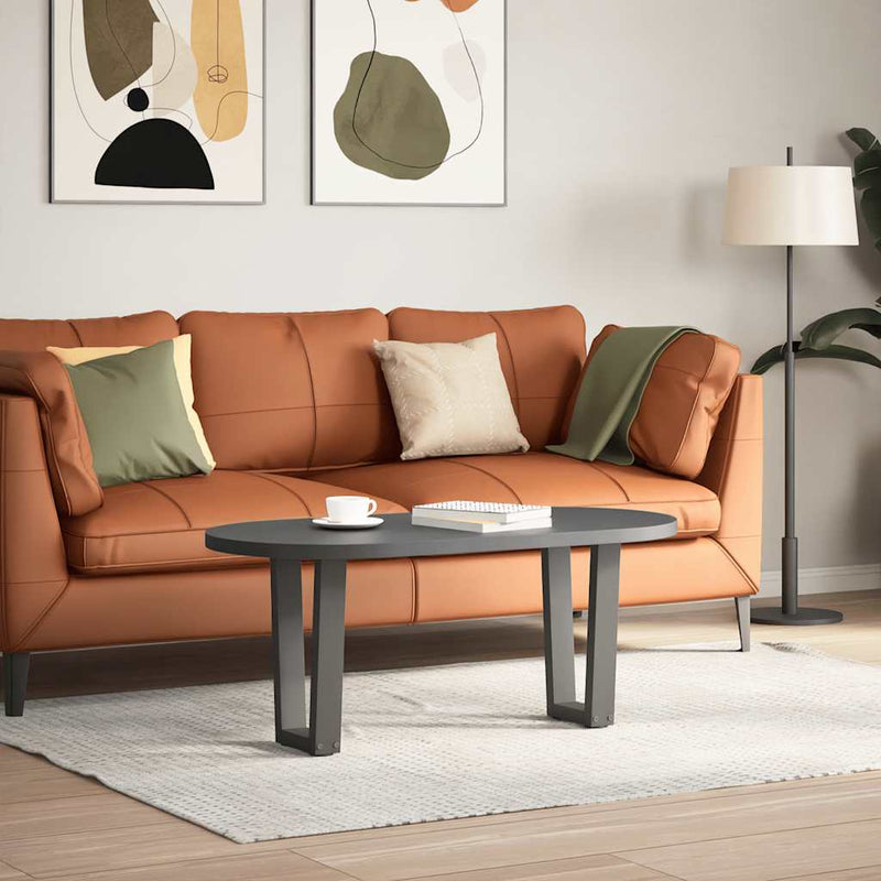 Picioare pentru măsuță de cafea în formă de V, 2 buc., antracit, 28x(42-43,3) cm, oțel