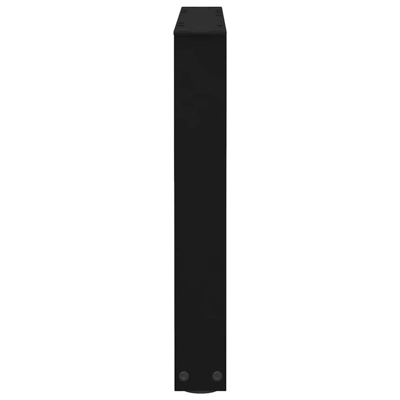 Picioare pentru măsuță de cafea în formă de V, 2 buc., negru, 60 x (42-43,3) cm, oțel