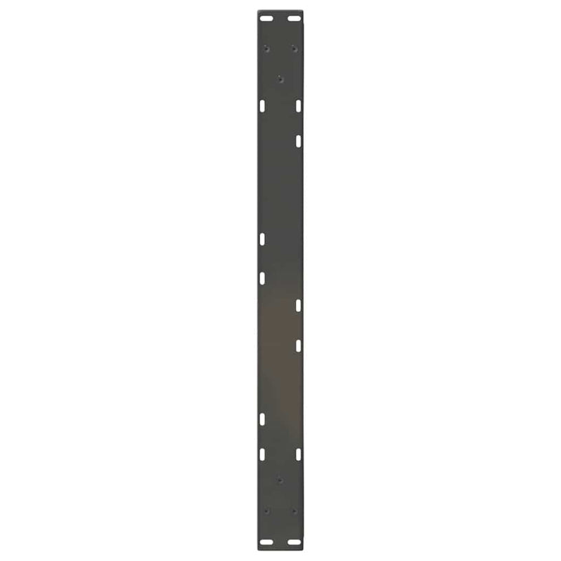 Picioare pentru măsuță de cafea, 2 buc., antracit, 70x(42-43,3) cm, oțel