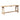 Bancă de exterior natural 119 x 37 x 47 cm Lemn de pin masiv