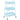 Cărucior de depozitare 3 niveluri albastru 42x41,5x77 cm oțel