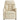 Fotoliu rabatabil electric, crem, material textil