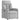 Scaun reclinabil electric Cloud Grey Fabric