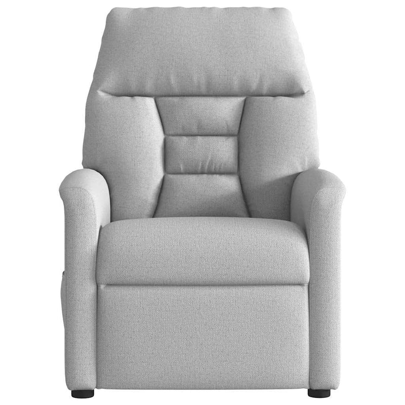 Scaun reclinabil electric pentru masaj Cloud Grey Fabric