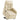 Fotoliu electric rabatabil cu ridicare, crem, textil