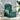 Fotoliu rabatabil electric, verde închis, material textil