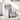 Scaun reclinabil electric pentru masaj Cloud Grey Fabric