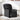 Fotoliu rabatabil electric, negru, material textil