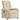 Fotoliu rabatabil electric, crem, material textil