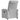 Scaun reclinabil electric pentru masaj Cloud Grey Fabric