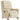 Fotoliu rabatabil electric, crem, material textil