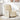 Fotoliu rabatabil electric, crem, material textil