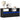 Dulap TV de perete cu lumini LED negru 100x31x45 cm